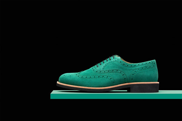 Green wingtips shop