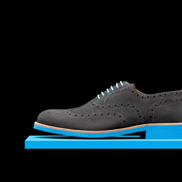 Dress shoes with blue soles outlet