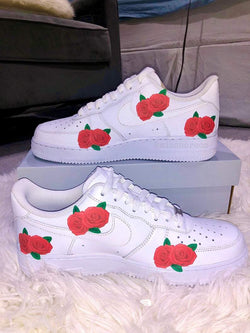 Red Roses Ion On Shoe Decal